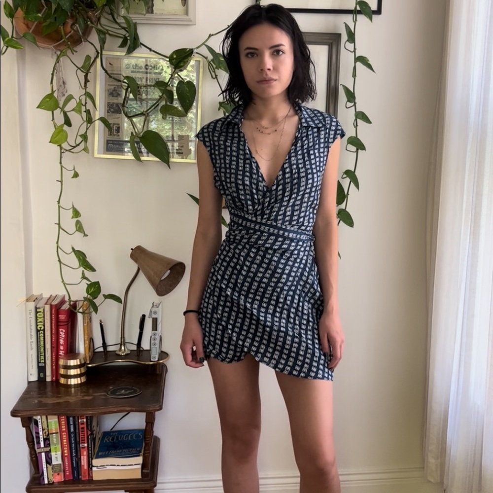 Urban Outfitters Butterfly Summer Wrap Dress